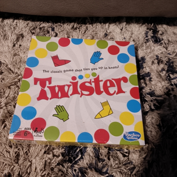 Twister Board Game with Colorful Spinner - Picture 3 of 3